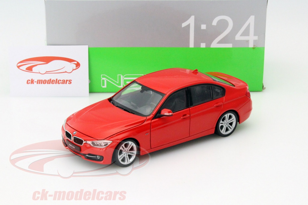 Bmw 335i Red 1 24 Welly