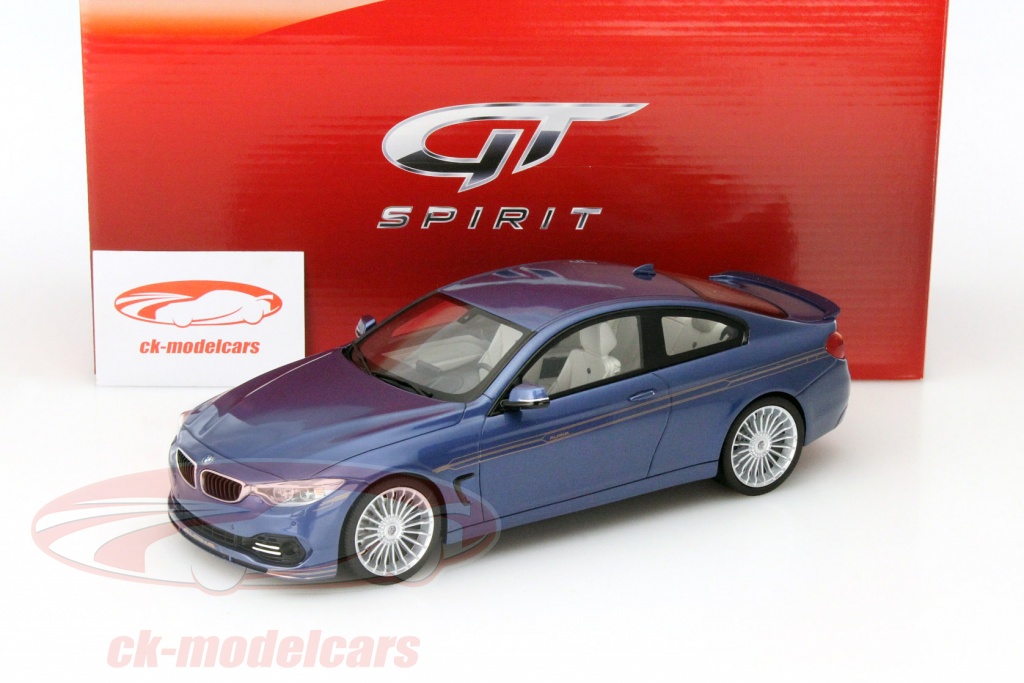 GT-SPIRIT 1:18 BMW Alpina B4 Biturbo Coupe blue metallic GT090 