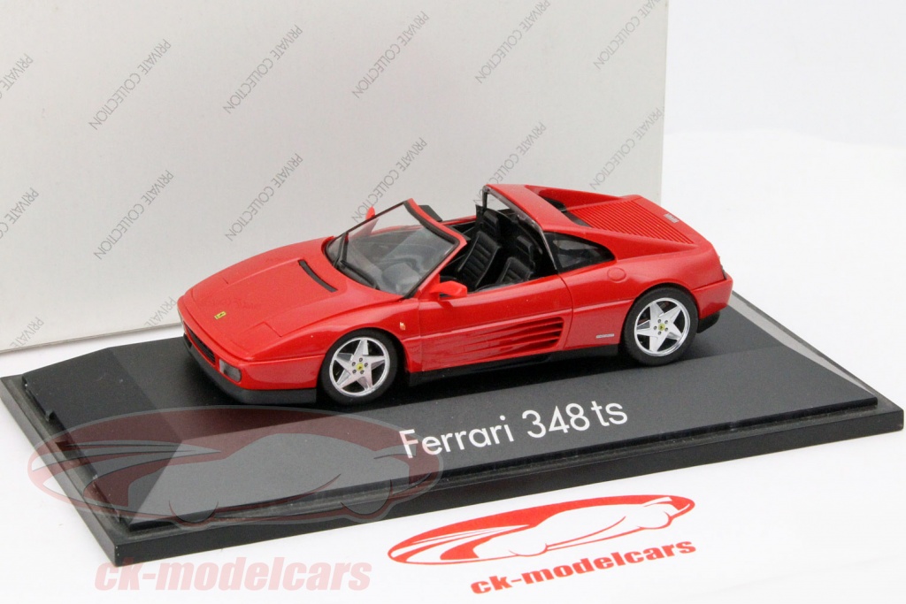 Miniature Bang 1/43 – Ferrari 348 TS Stradale – Rouge – état Neuf