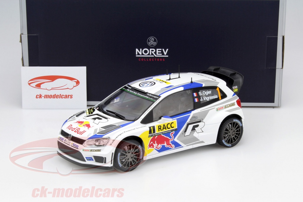 Norev 1:18 Volkswagen VW Polo R WRC #1 World Champion Rally Spain 