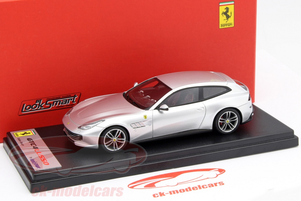 Modellino U2 1:64 Ferrari GTC4 Lusso Bianco Perla, Edizione Limitata 499 Pezzi, In Resina