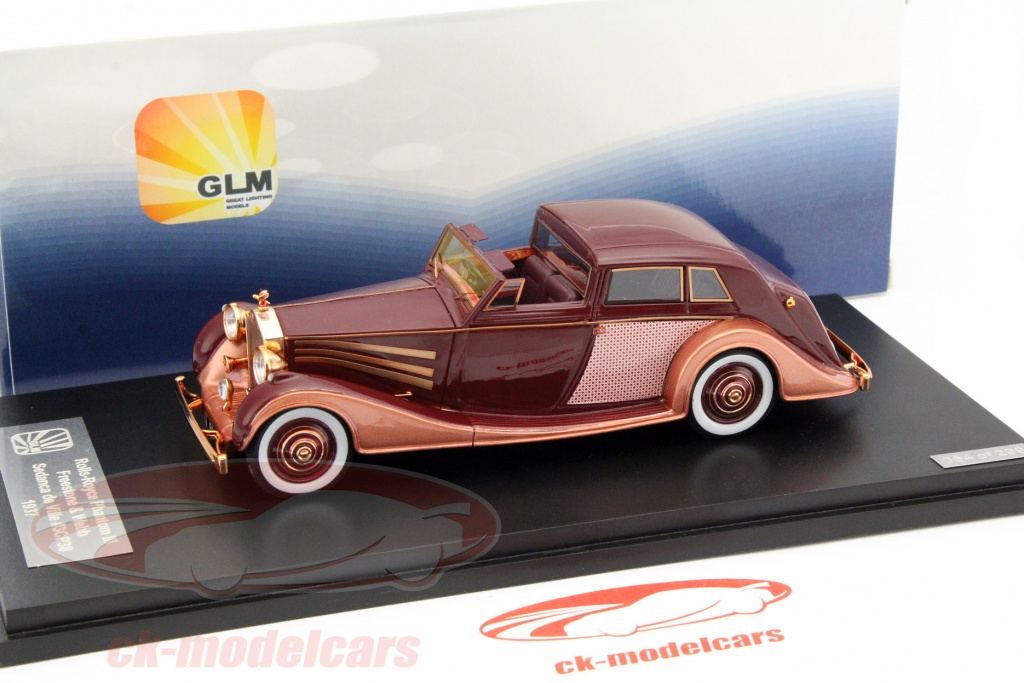 Miniature Heco Modeles Rolls Royce Wraith Sedanca De Ville - 1/43 - Verte