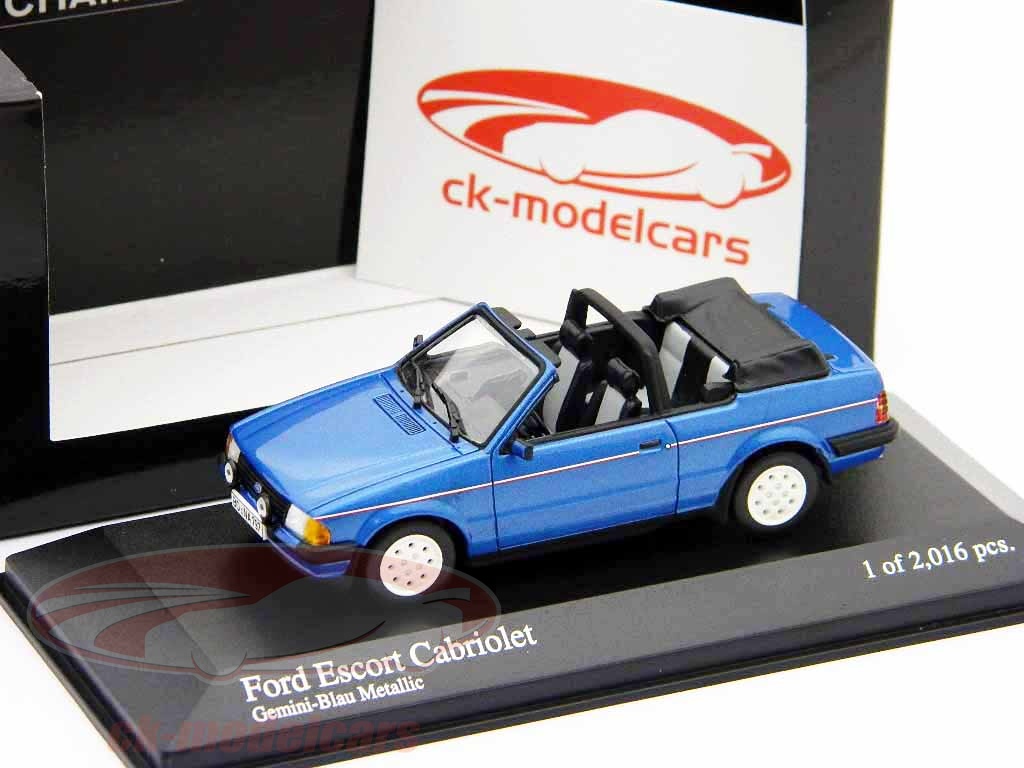 BLACK LE 1008 pcs. - FORD ESCORT III CABRIOLET - 1983