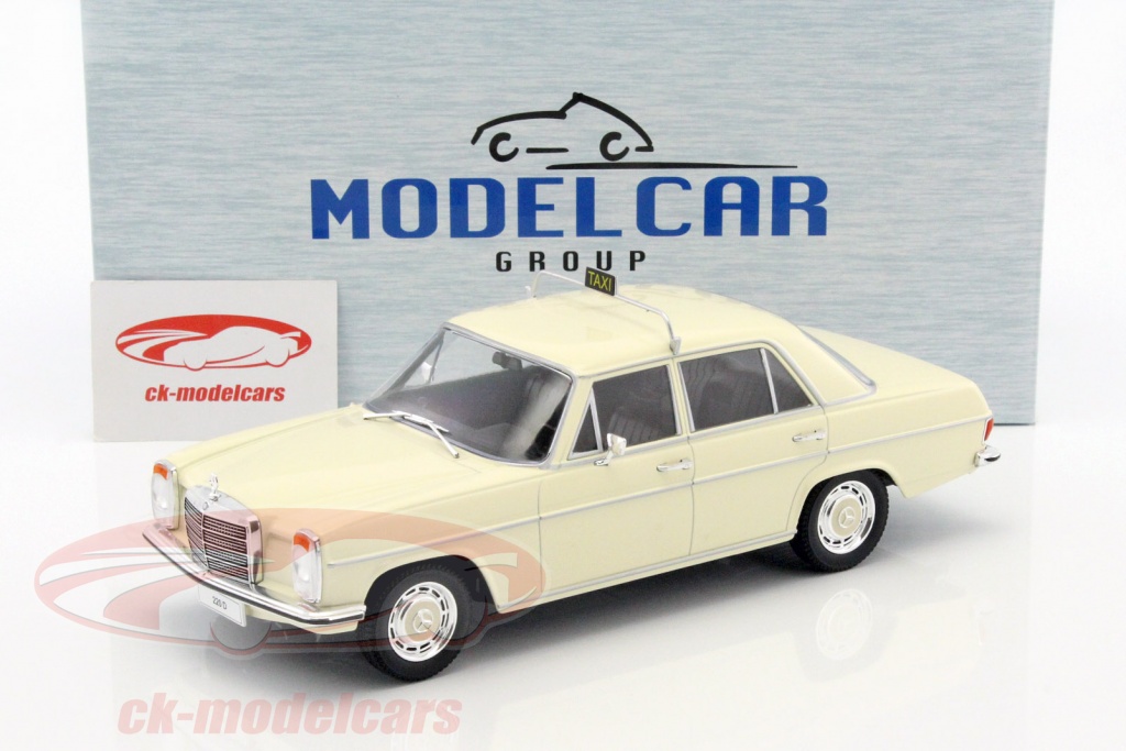 ModelCarGroup 1:18 Mercedes-Benz 220 D/8 (W115) Taxi beige MCG18055 ...