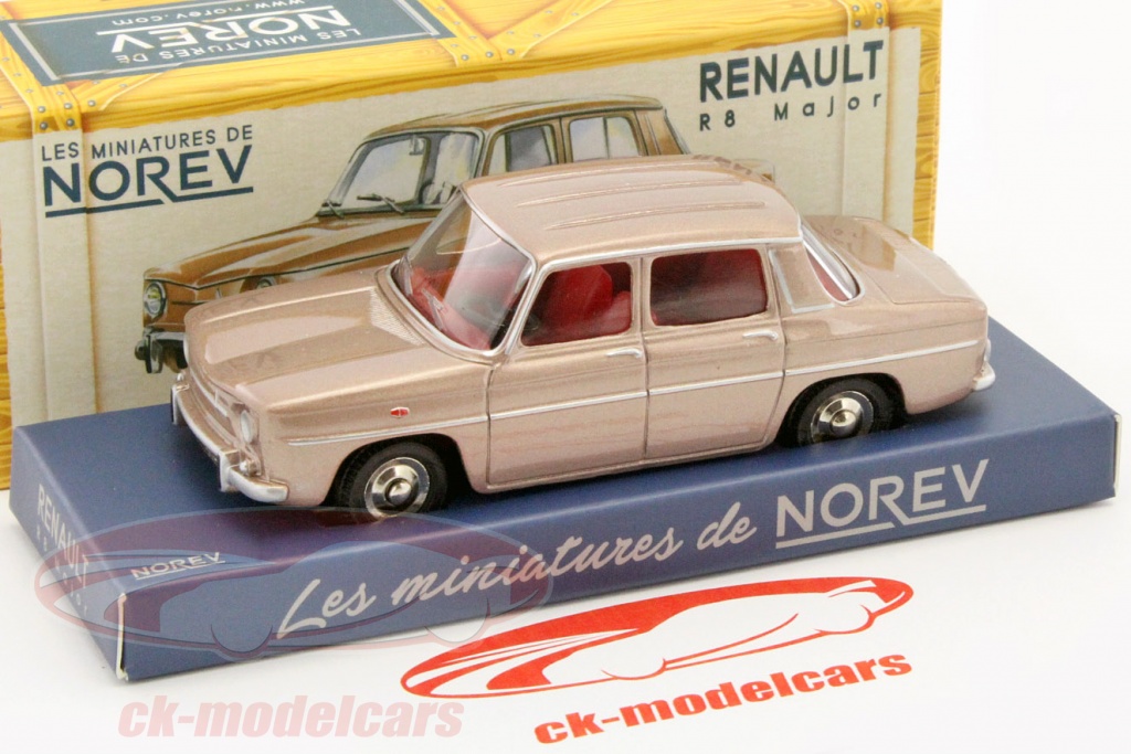 Voiture Miniature Norev Renault R8 Major - Échelle 1:43 - Neuf Sous Boîte