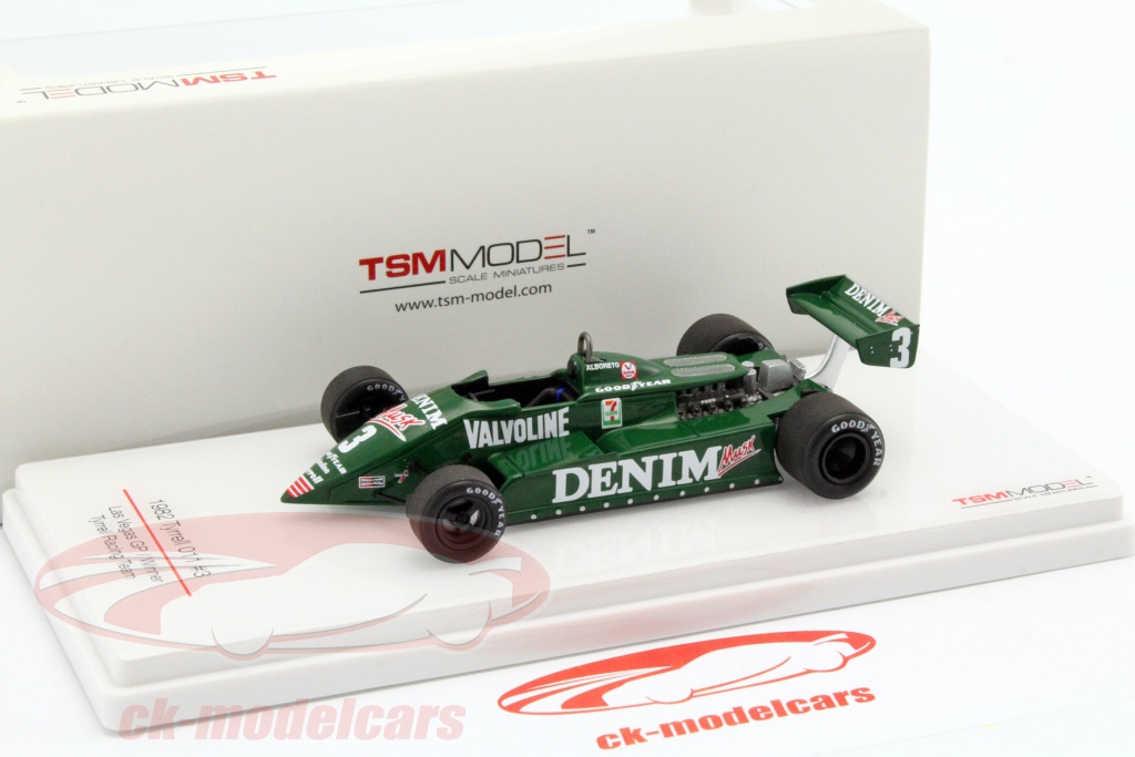 Nonno Slot TYRRELL 011 n°3 Alboreto Zolder - Circuits de Legende