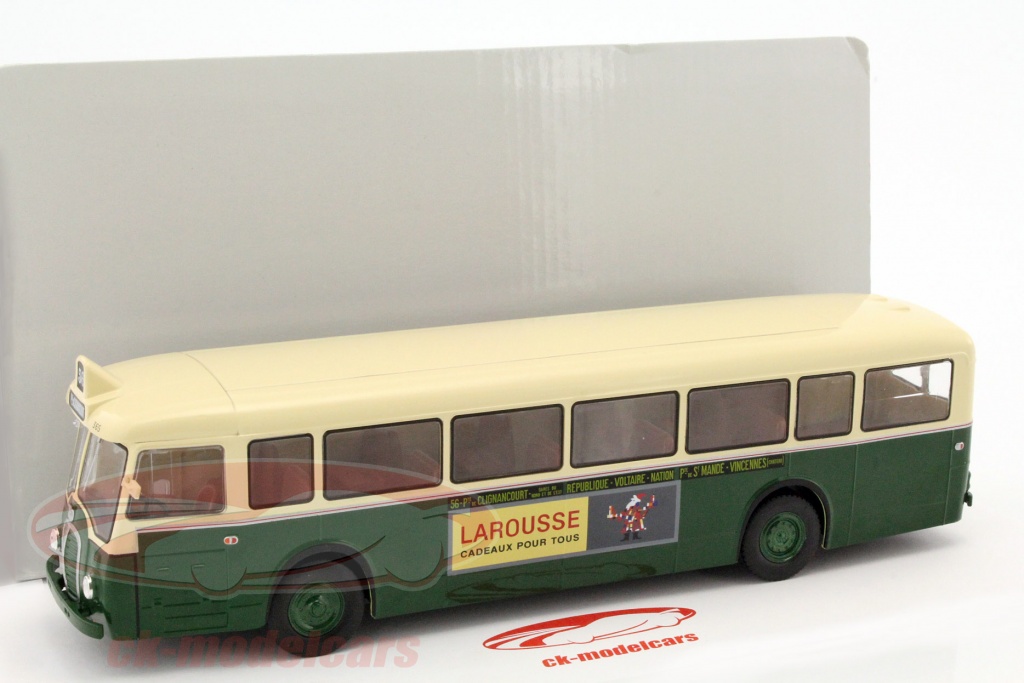 Autobus SOMUA OP5-3 De 1955 - IXO HACHETTE 1/43 - Collection DV9359 - Etat TB