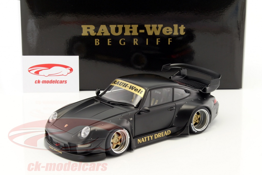 RWB 993 1/18 RAUH-Welt ブラック NATTY DREAD 【公式通販】