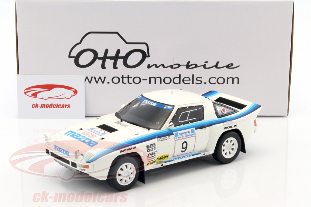 Miniature Ottomobile 1/18 - Mazda RX-7 Groupe B #9 - Rallye Acropole 1985 - SAMPLE