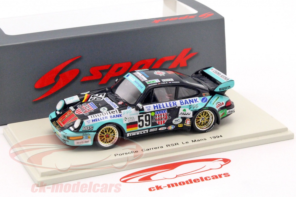 Miniature Porsche Carrera RSR 1994 #59 – Spark S4176, Collection
