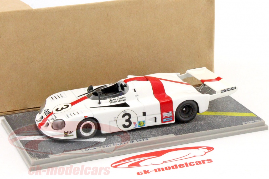 Miniature 1/43 Bizarre - Lola T381 Ford N°3 - 24h Du Mans 1979 - Occasion (vitrine)