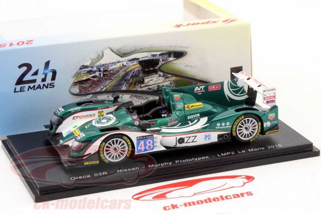 Oreca 03R - Nissan Murphy Prototypes #48 B. Keating/J. Bleekemolen/M. Goossens LMP2 Le Mans 2016