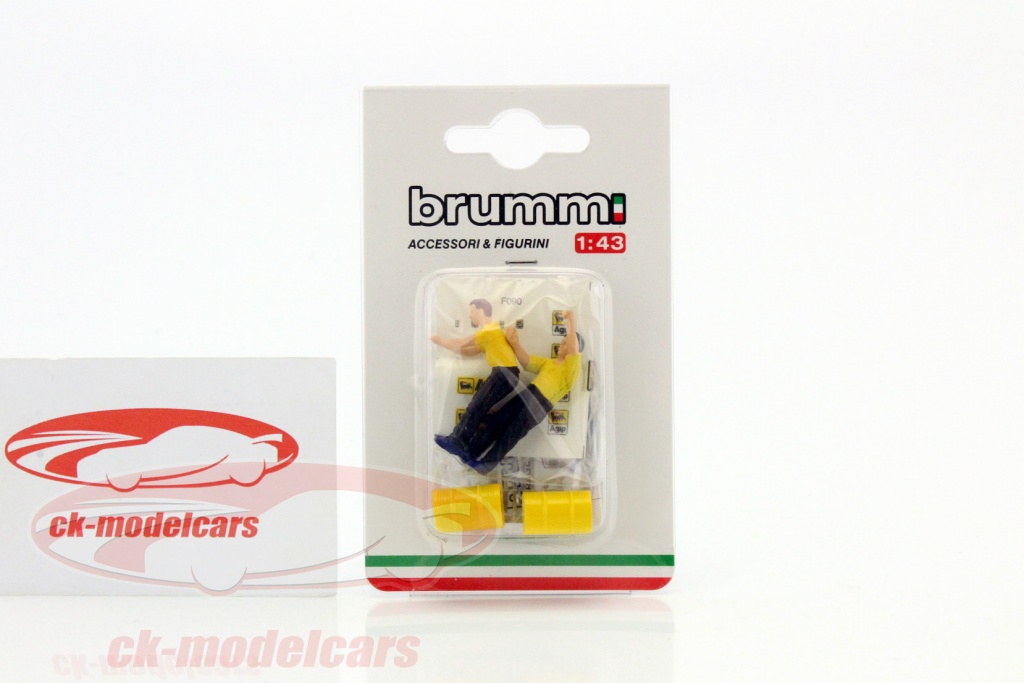 Modèle Réduit 1:43 Brumm - Camion Meccanici Fer 1961, F038, Neuf Dans Sa Boîte