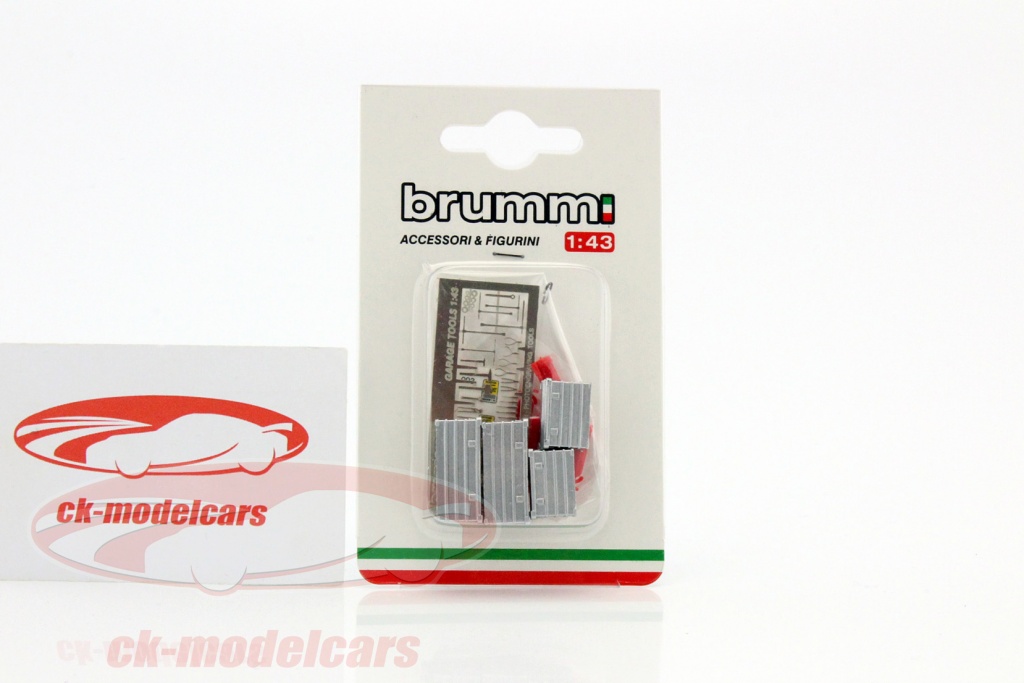 Accessori Transenne Di Legno In Plastica ABS Scala 1/43 Per Brumm F103 - Mille Miglia
