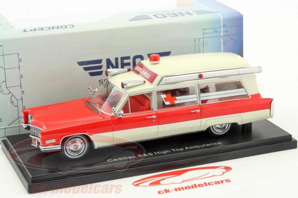 CADILLAC S&S HIGH TOP AMBULANCE NEO 1