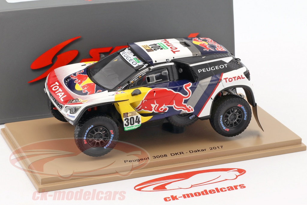 Spark 1:43 Peugeot 3008 DKR #304 rally Dakar 2017 Sainz, Cruz S5613 ...