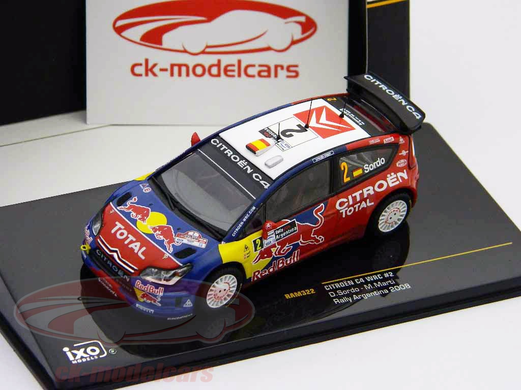 Citroën - C4 WRC Rally Argentina 2008 - Modèle Presse - 1/43 - Autos