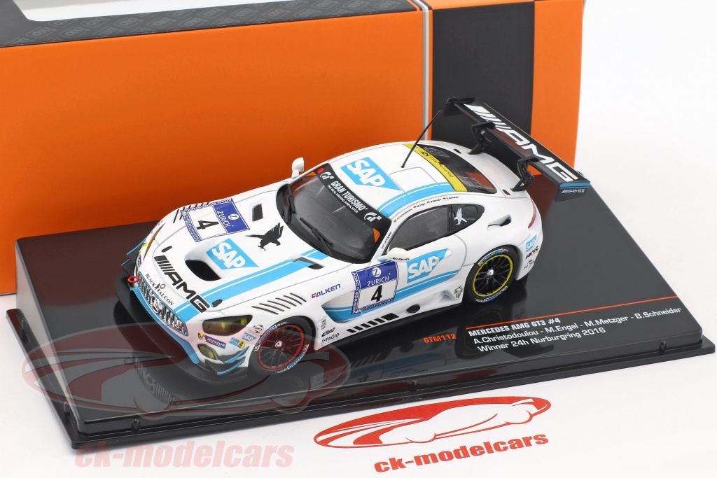 Ixo 1 43 Mercedes Benz Amg Gt3 Team Black Falcon 4 Winner 24h Nurburgring 16 Gtm112 Model Car Gtm112 Ixo 1 43 Mercedes Benz Amg Gt3 Team Black Falcon 4 Winner 24h Nurburgring 16 Gtm112 Model Car Gtm112