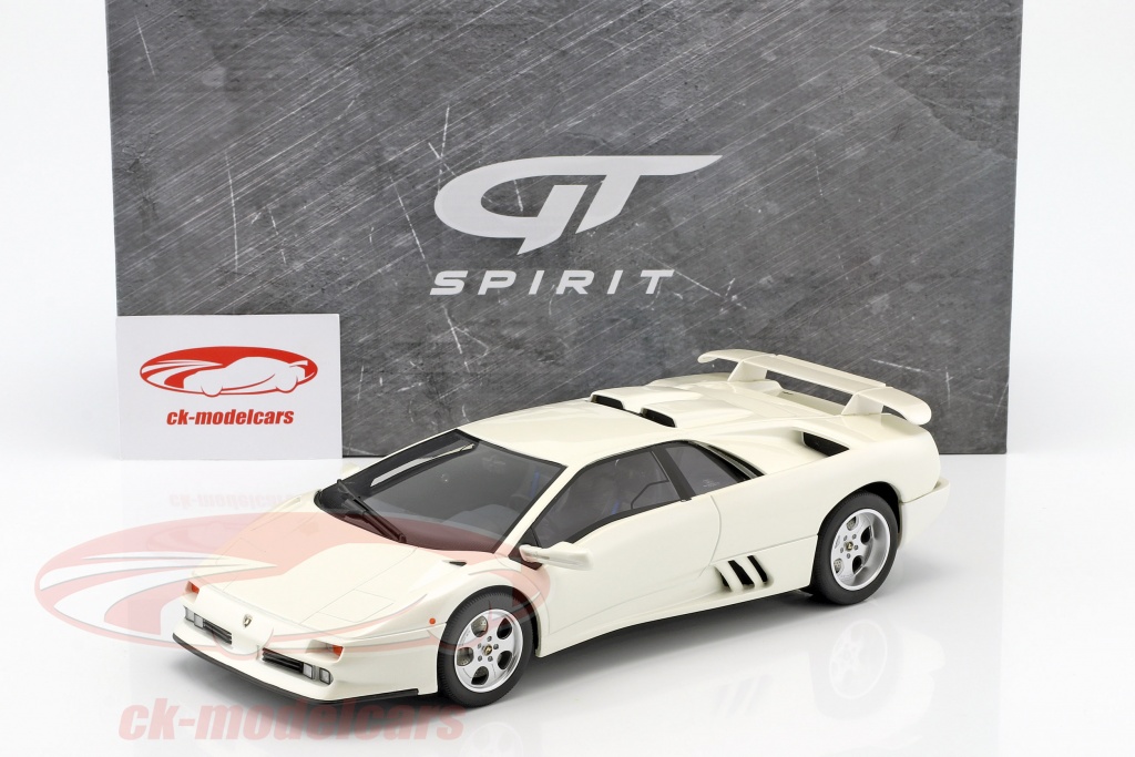 LAMBORGHINI DIABLO JOTA SE30 WHITE 1994 GT SPIRIT KYOSHO GTS18501W 1/18 5.7 v12