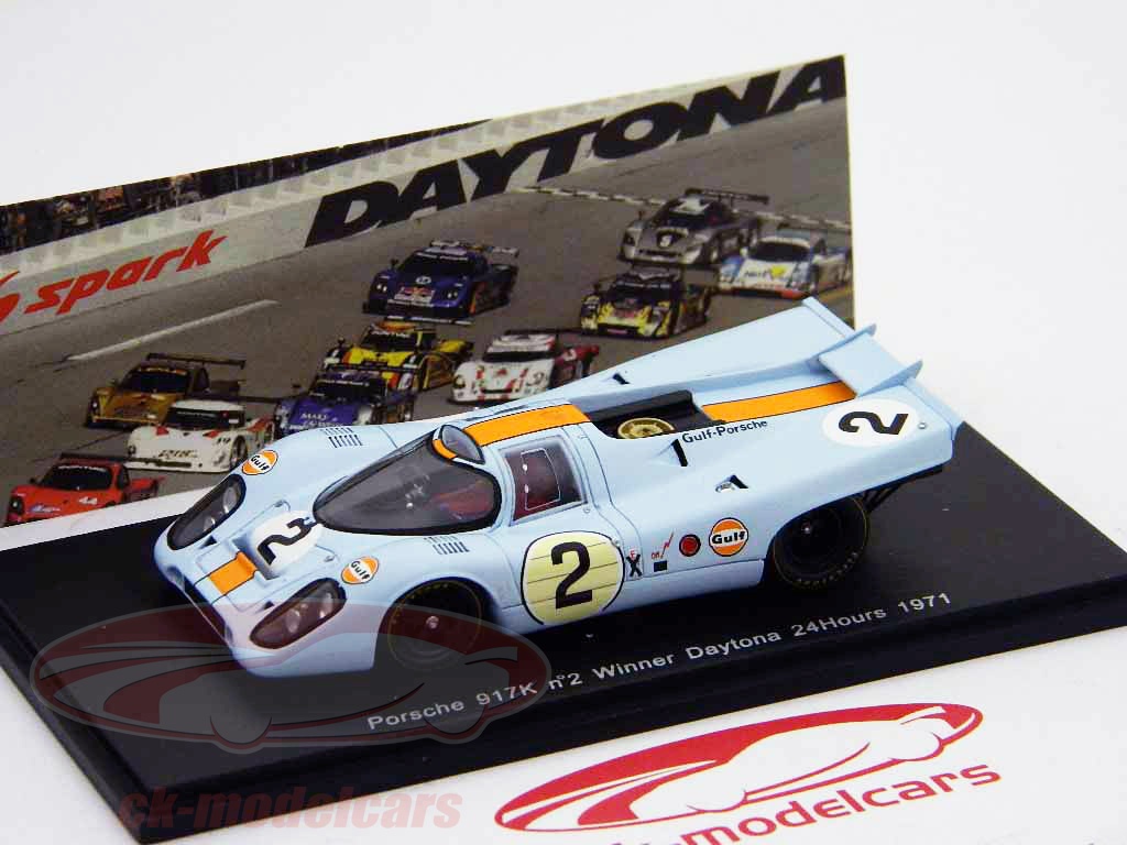 Porsche 917K 22 24 Heures du Mans 1971 Brumm R220 - Miniatures Autos Motos