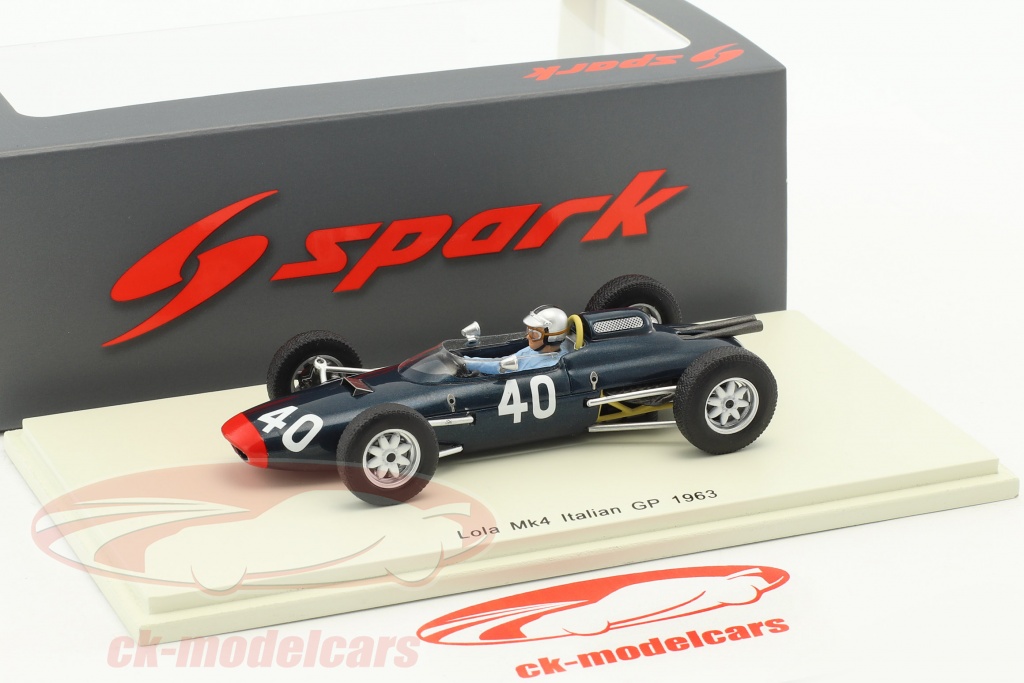 Lola Mk4a Climax V8 F1 Reg Parnell GP Monaco 1963 - scale 1/43rd 1960 Lola Mk4a Climax V8 F1 Reg Parnell GP Monaco 1963 - scale 1/43rd 1960