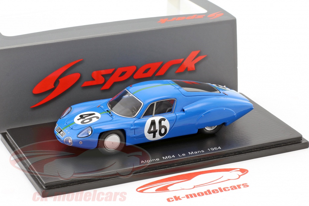 Aston Martin DP214 Nr.18 24H Le Mans 1964, Spark 1/43 scale