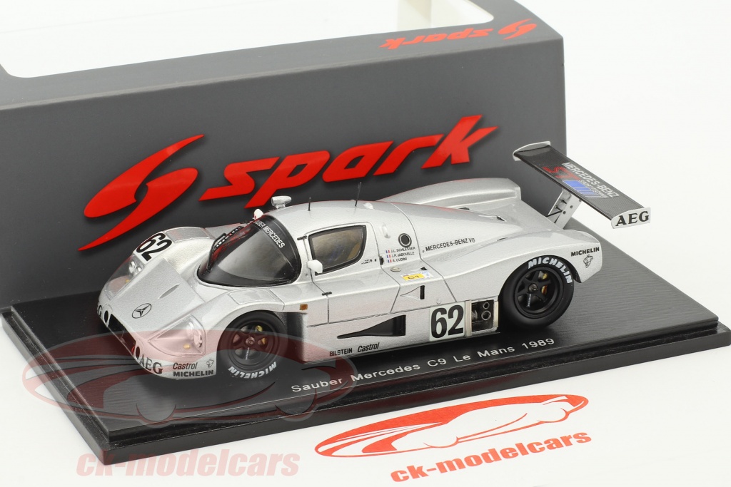 Sauber C9 Mercedes (1987) Nürburgring Supercup - Miniature Spark 1/43 Neuve