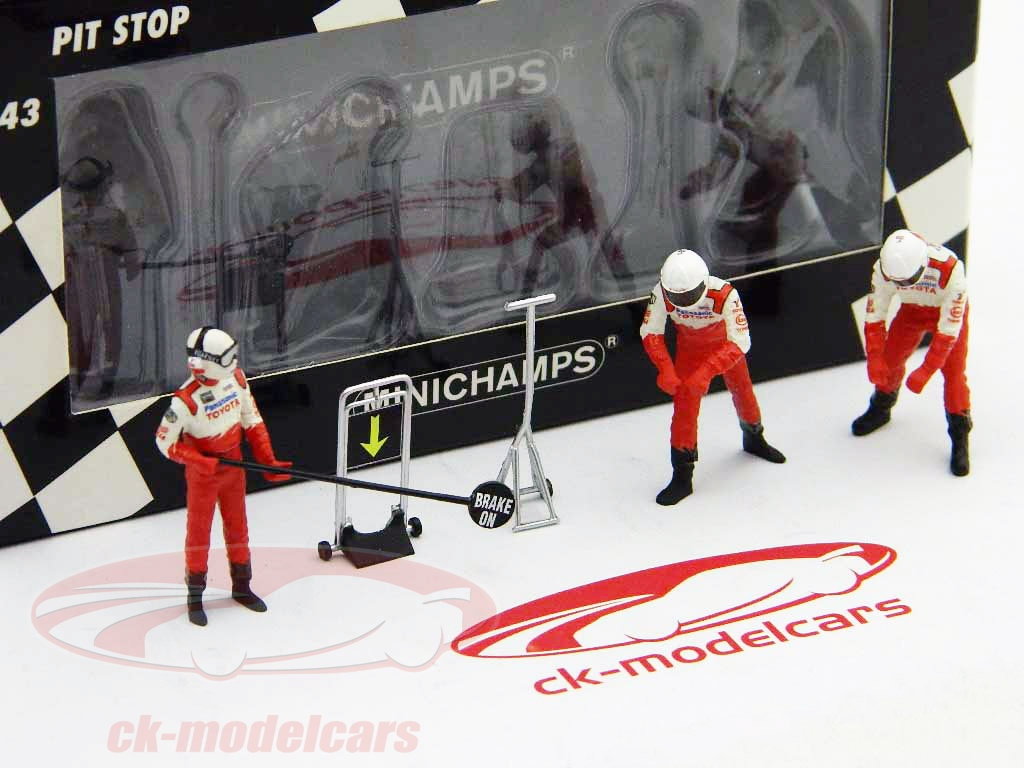 Minichamps 1/43 – Williams HP BMW F1 – Changement Pneu Arrière 2002