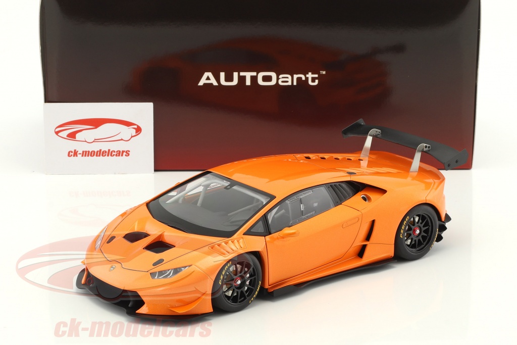 Lamborghini Huracan LP620-2 Super Trofeo Baujahr 2016 orange metallic 1:18 AUTOa 