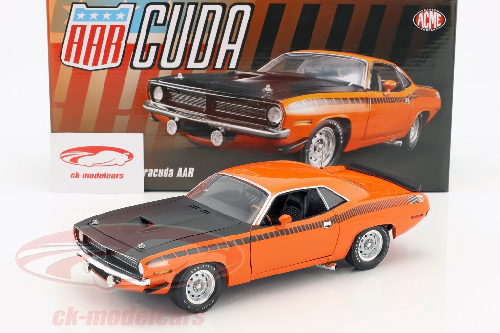 Acme Greenlight 51263 1970 Plymouth Barracuda T/A 1:64 #48 Dan Gurney