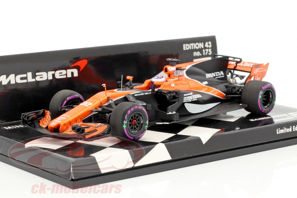 CKModelcars 537174322 Jenson Button McLaren MCL32 22 monaco GP