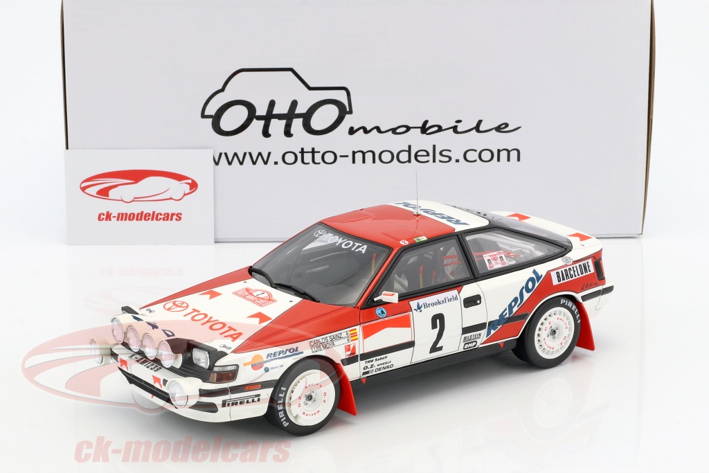 OTTO 1/18 Scale Resin - OT239 Toyota Celica ST165 Rally Monte Carlo 1991 C. Sainz