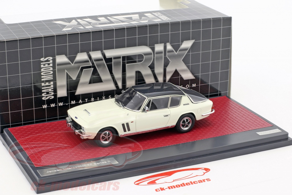 Maquette Voiture Jensen 541R 1957-1960 - Noire 1/43 - Marque Matrix