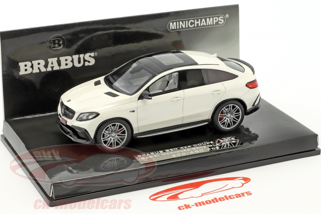 Brabus 850 4x4 Coupe Based On Mercedes Benz Amg Gle 63 S Year 2016 White 143 Minichamps