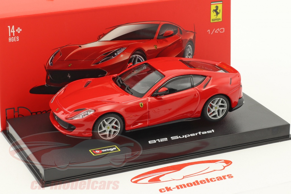 CK-Modelcars - 18-36908R / 18-36908: Ferrari 812 Superfast red 1:43 ...