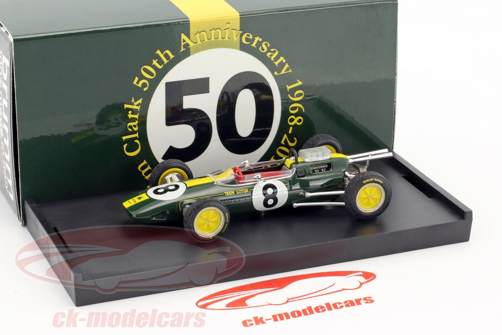 Lotus 25 Gp Italia 1963 1° Jim Clark #8 World Champion F1 Brumm 1:43 R332-CH Mod