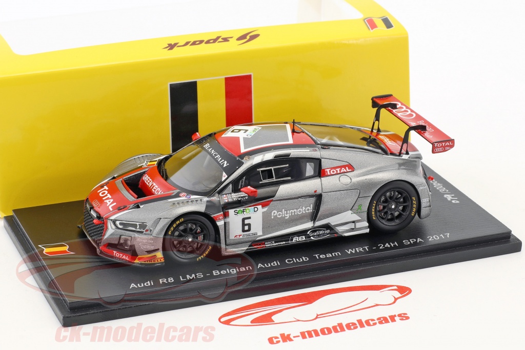Spark Audi R8 LMS 24H Spa 2017 – N°26 Sainteloc Racing – 1/43 Neuve