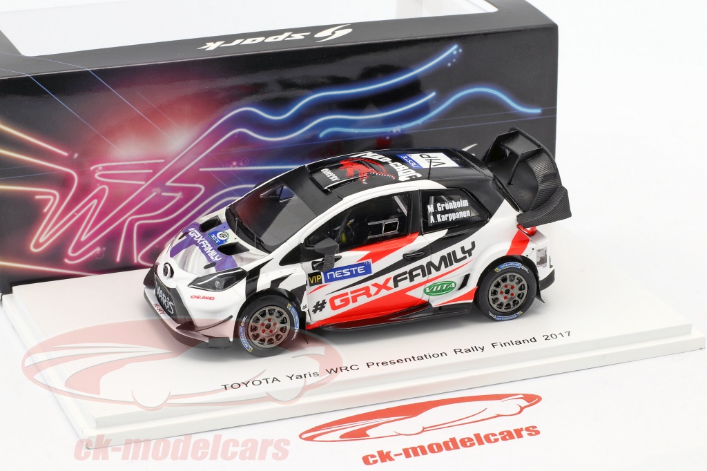 ミニカー Spark 1/43 Toyota Yaris WRC VIP Gronholm ミニカー