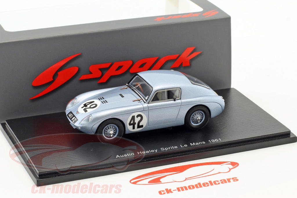 SPARK-MODEL S4127 Austin Healey Sprite #46 Le Mans 1961 Sanderson - McKay 1/43