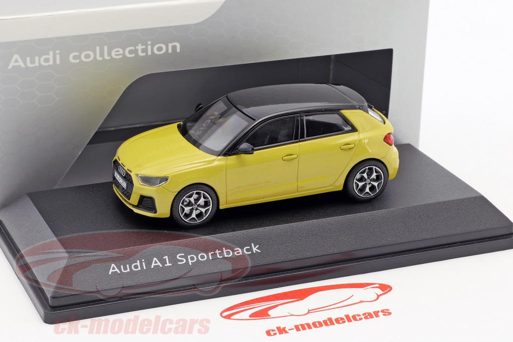 iScale 1:43 Audi A1 Sportback phyton yellow 5011801032 model car ...