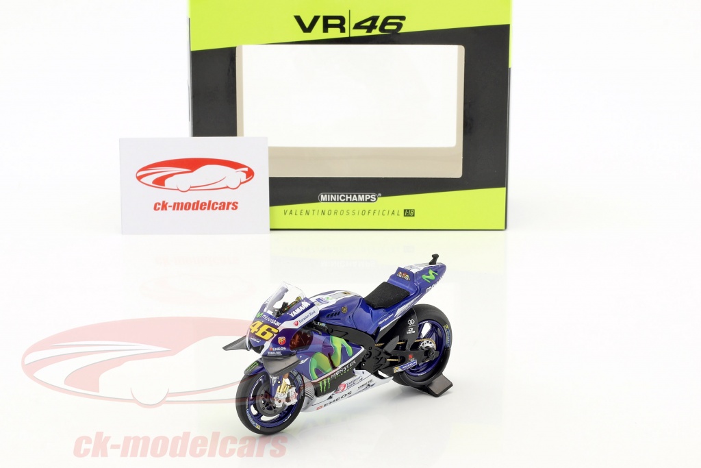 1:18 #46 Maisto Yamaha yzr-m1 Valentino Rossi 2016 MotoGP Moto GP Movistar 
