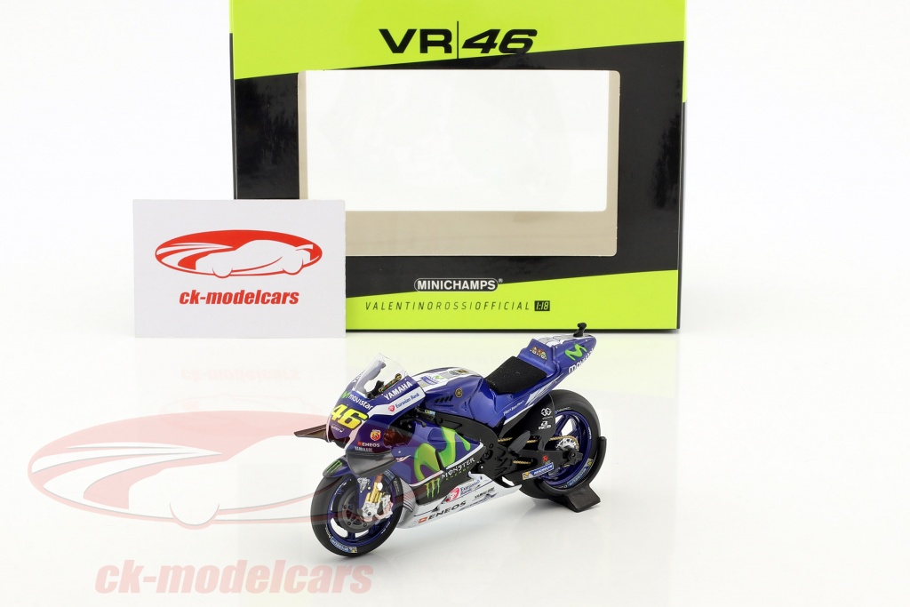 Maisto 1:18 MOTOGP 2018 Yamaha YZR-M1 #46 Valentino Rossi Motorcycle Bike Model 
