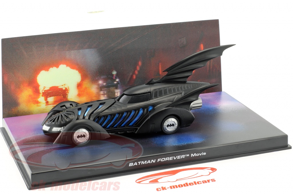 La Batmobile de Batman Forever Le Film 1995 1/43 Eaglemoss Voiture Model Car 004 