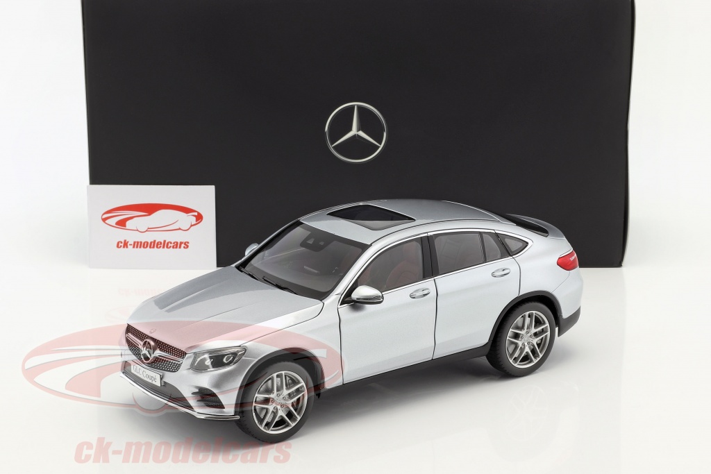 Iscale 1 18 Mercedes Benz Glc Coupe C253 Baujahr 2016 Diamant Silber B66960804 Modellauto B66960804