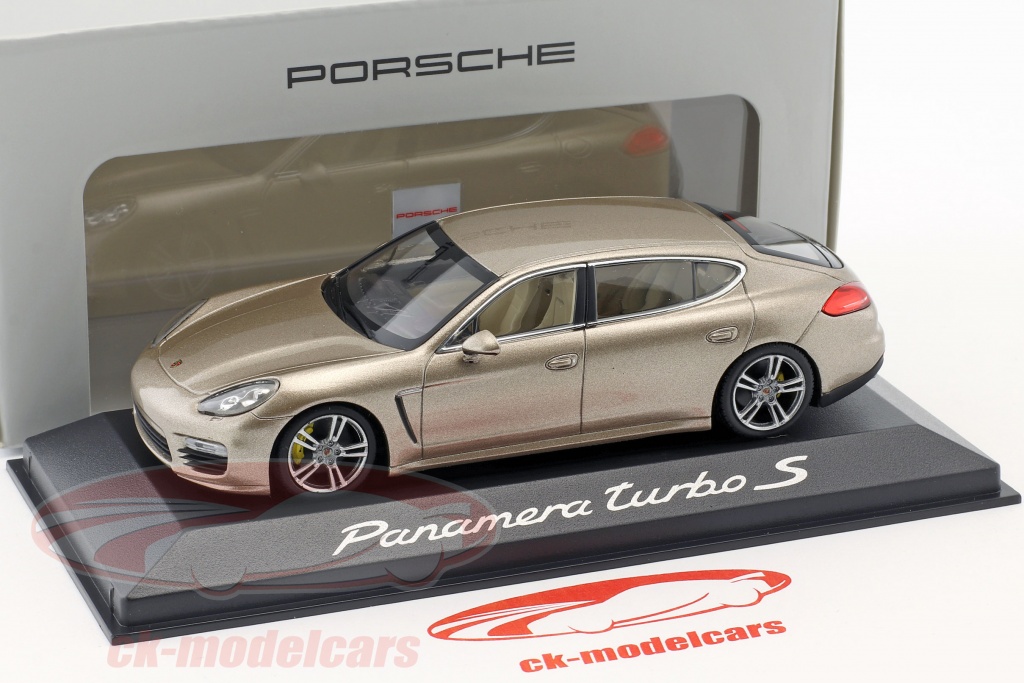 Porsche Panamera Turbo S executive 2014 beige 1//43 Minichamps WAP0200600E