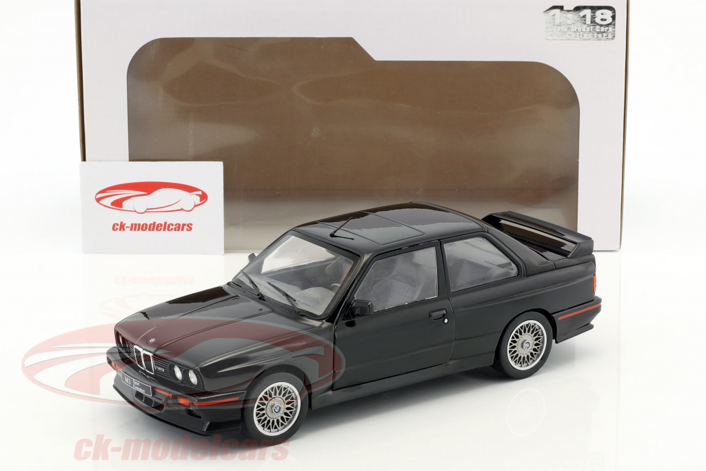 Modèle réduit Solido Voiture Miniature de Collection 1-18 - BMW M3 E30 -  1990 - Black - 1801501