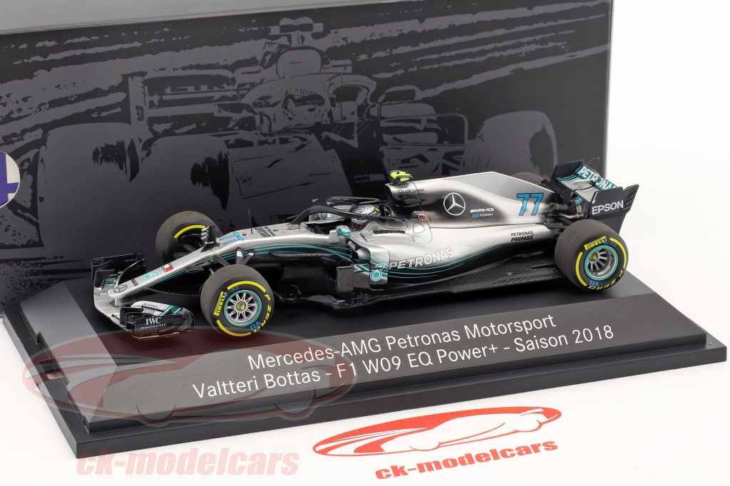 Minichamps 1 43 Valtteri Bottas Mercedes Amg F1 W09 Eq Power 77 Formel 1 2018 B66960560 Model Car B66960560
