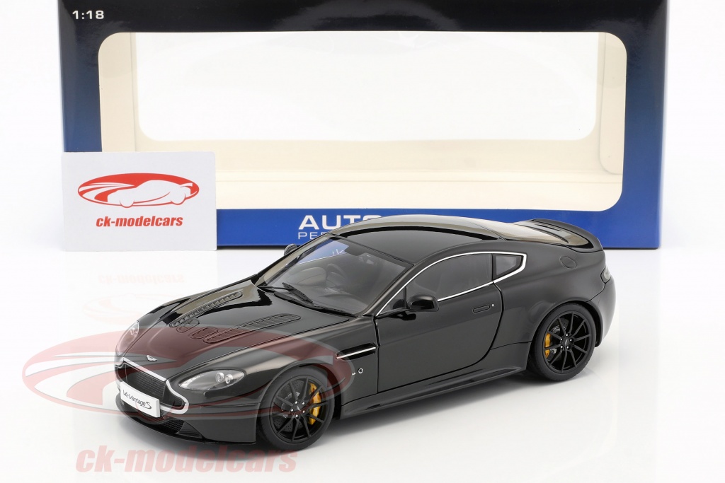Aston Martin V12 Vantage S Year 2015 Black 1 18 Autoart