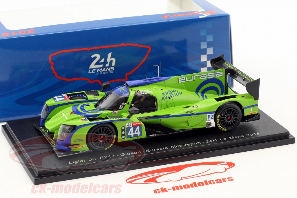 Spark Ligier JS P217 #44 24H Le Mans 2018 1/43 S7026 Spark Ligier JS P217 #44 24H Le Mans 2018 1/43 S7026