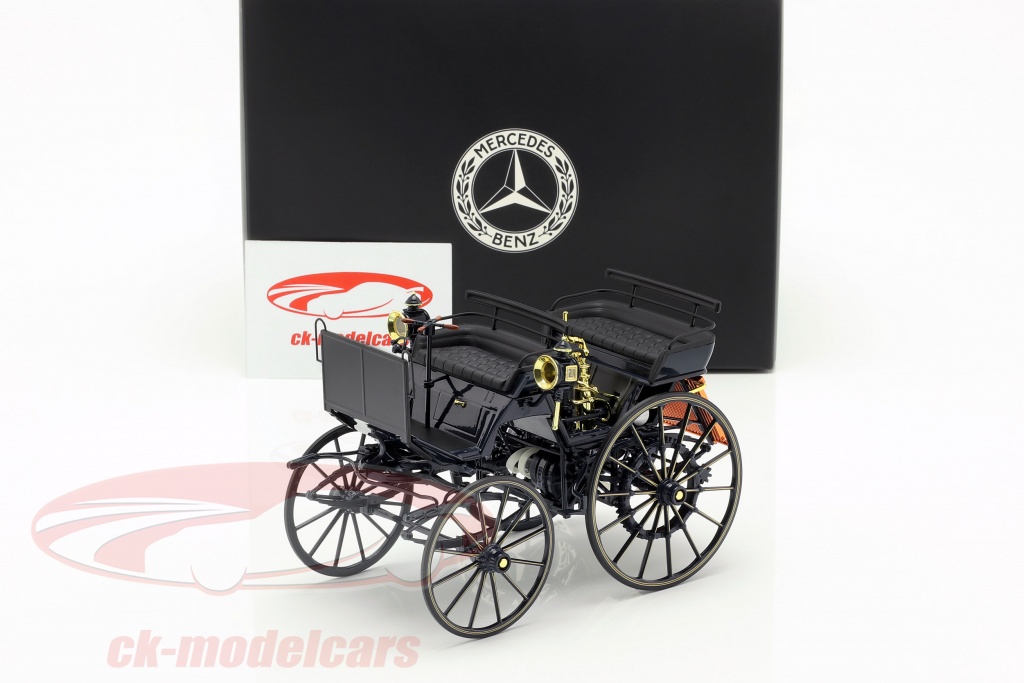 Norev 1:18 Daimler Motorized carriage blue B66041416 model car 